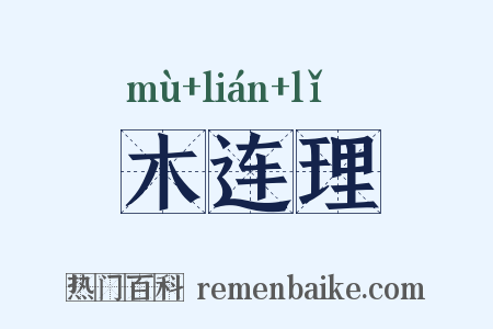 木连理是什么意思的图片